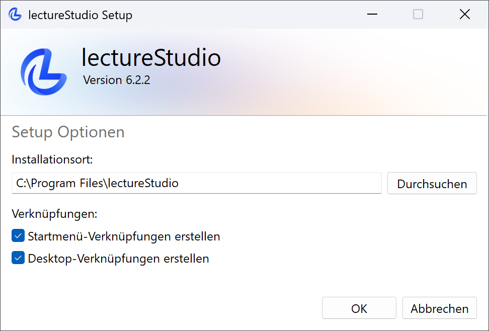 Windows-Setup Erweitert