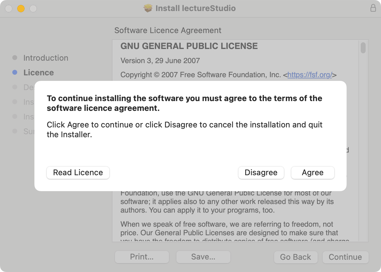 macOS EULA Accept