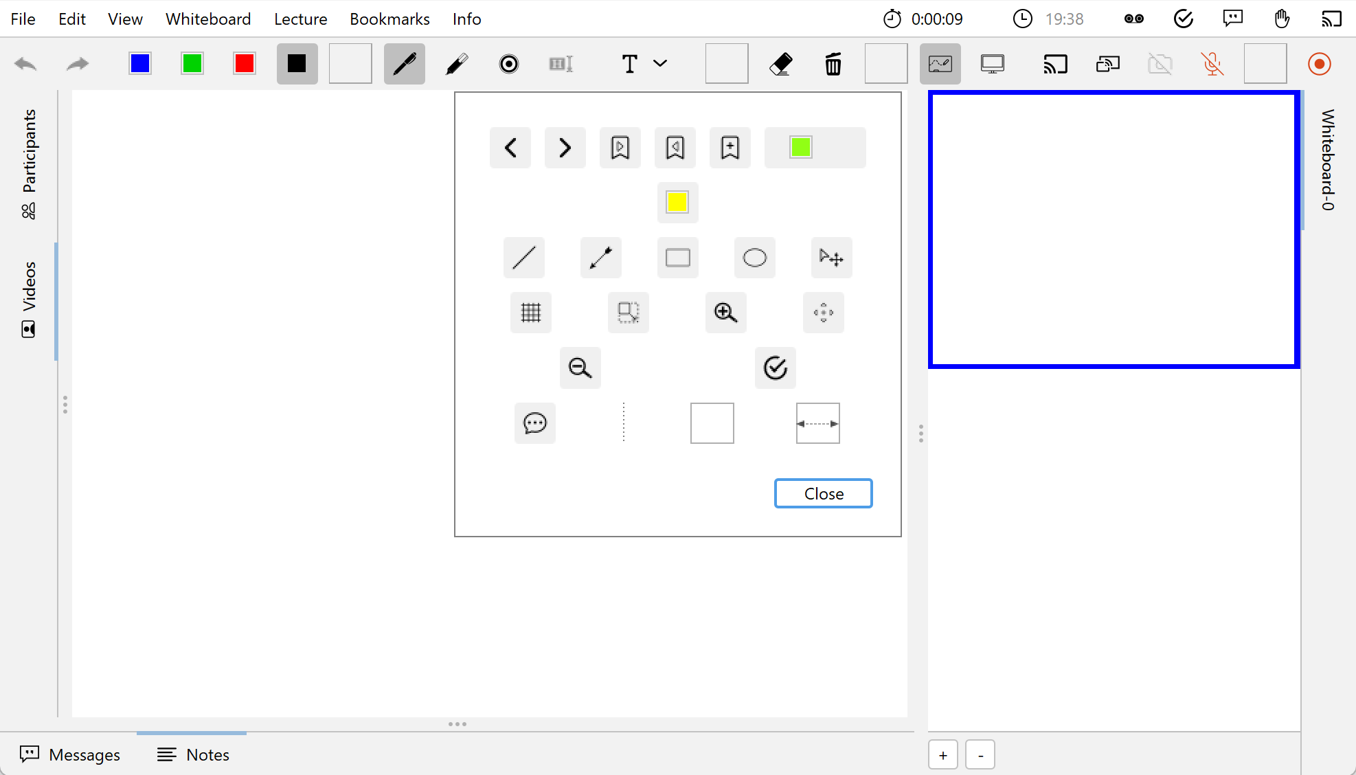 Presenter Customise Toolbar
